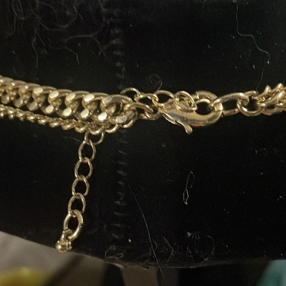 Vintage multi stone multi stran necklace - Picture 8 of 8